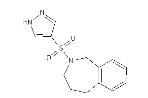 2-(1H-pyrazol-4-ylsulfonyl)-1,3,4,5-tetrahydro-2-benzazepine