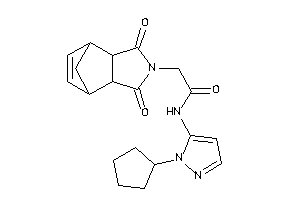 N-(2-cyclopentylpyrazol-3-yl)-2-(diketoBLAHyl)acetamide