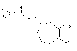 Cyclopropyl-[2-(1,3,4,5-tetrahydro-2-benzazepin-2-yl)ethyl]amine