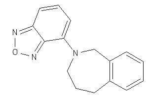 4-(1,3,4,5-tetrahydro-2-benzazepin-2-yl)benzofurazan