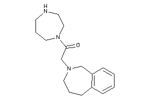 1-(1,4-diazepan-1-yl)-2-(1,3,4,5-tetrahydro-2-benzazepin-2-yl)ethanone