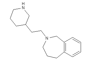 2-[2-(3-piperidyl)ethyl]-1,3,4,5-tetrahydro-2-benzazepine