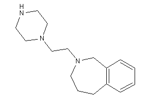 2-(2-piperazinoethyl)-1,3,4,5-tetrahydro-2-benzazepine