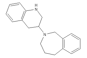 2-(1,2,3,4-tetrahydroquinolin-3-yl)-1,3,4,5-tetrahydro-2-benzazepine