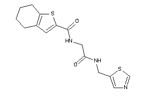 N-[2-keto-2-(thiazol-5-ylmethylamino)ethyl]-4,5,6,7-tetrahydrobenzothiophene-2-carboxamide