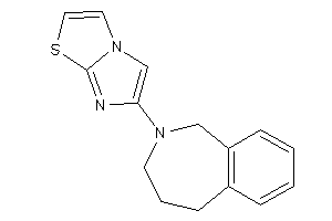 6-(1,3,4,5-tetrahydro-2-benzazepin-2-yl)imidazo[2,1-b]thiazole