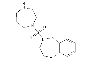 2-(1,4-diazepan-1-ylsulfonyl)-1,3,4,5-tetrahydro-2-benzazepine