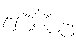 Image of 3-(tetrahydrofurfuryl)-5-(2-thenylidene)-2-thioxo-thiazolidin-4-one