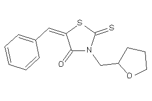 5-benzal-3-(tetrahydrofurfuryl)-2-thioxo-thiazolidin-4-one