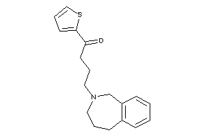 4-(1,3,4,5-tetrahydro-2-benzazepin-2-yl)-1-(2-thienyl)butan-1-one