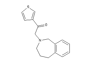 2-(1,3,4,5-tetrahydro-2-benzazepin-2-yl)-1-(3-thienyl)ethanone