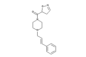 (4-cinnamylpiperazino)-(2-isoxazolin-5-yl)methanone