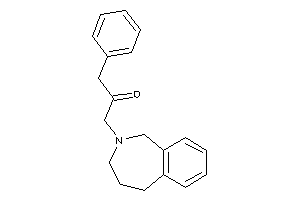 1-phenyl-3-(1,3,4,5-tetrahydro-2-benzazepin-2-yl)acetone