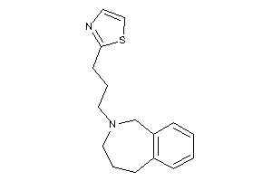 2-[3-(1,3,4,5-tetrahydro-2-benzazepin-2-yl)propyl]thiazole