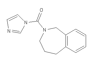 Imidazol-1-yl(1,3,4,5-tetrahydro-2-benzazepin-2-yl)methanone