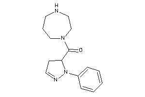 1,4-diazepan-1-yl-(2-phenyl-2-pyrazolin-3-yl)methanone