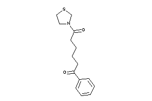 1-phenyl-6-thiazolidin-3-yl-hexane-1,6-dione