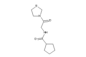 N-(2-keto-2-thiazolidin-3-yl-ethyl)cyclopentanecarboxamide