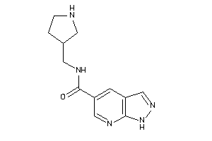 N-(pyrrolidin-3-ylmethyl)-1H-pyrazolo[3,4-b]pyridine-5-carboxamide