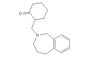2-(1,3,4,5-tetrahydro-2-benzazepin-2-ylmethyl)cyclohexanone