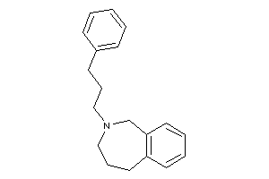 2-(3-phenylpropyl)-1,3,4,5-tetrahydro-2-benzazepine