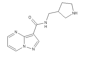 N-(pyrrolidin-3-ylmethyl)pyrazolo[1,5-a]pyrimidine-3-carboxamide