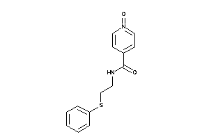 1-keto-N-[2-(phenylthio)ethyl]isonicotinamide