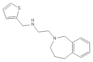 2-(1,3,4,5-tetrahydro-2-benzazepin-2-yl)ethyl-(2-thenyl)amine