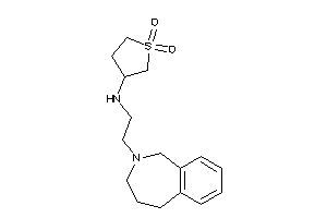 (1,1-diketothiolan-3-yl)-[2-(1,3,4,5-tetrahydro-2-benzazepin-2-yl)ethyl]amine