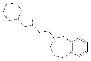 Cyclohexylmethyl-[2-(1,3,4,5-tetrahydro-2-benzazepin-2-yl)ethyl]amine