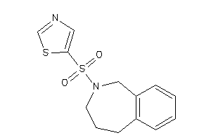 5-(1,3,4,5-tetrahydro-2-benzazepin-2-ylsulfonyl)thiazole