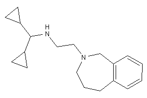 Dicyclopropylmethyl-[2-(1,3,4,5-tetrahydro-2-benzazepin-2-yl)ethyl]amine