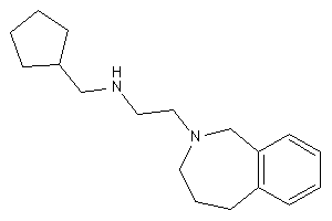 Cyclopentylmethyl-[2-(1,3,4,5-tetrahydro-2-benzazepin-2-yl)ethyl]amine