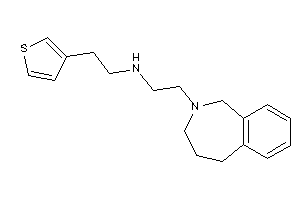 2-(1,3,4,5-tetrahydro-2-benzazepin-2-yl)ethyl-[2-(3-thienyl)ethyl]amine