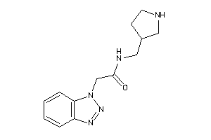 2-(benzotriazol-1-yl)-N-(pyrrolidin-3-ylmethyl)acetamide