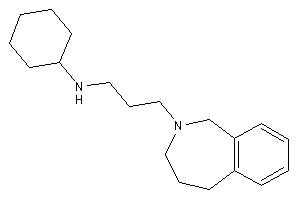 Cyclohexyl-[3-(1,3,4,5-tetrahydro-2-benzazepin-2-yl)propyl]amine