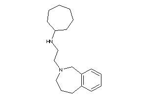 Cycloheptyl-[2-(1,3,4,5-tetrahydro-2-benzazepin-2-yl)ethyl]amine