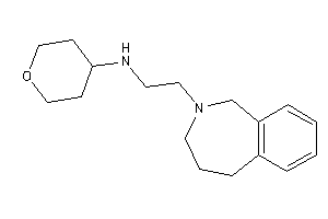 2-(1,3,4,5-tetrahydro-2-benzazepin-2-yl)ethyl-tetrahydropyran-4-yl-amine