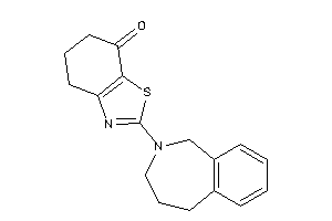 2-(1,3,4,5-tetrahydro-2-benzazepin-2-yl)-5,6-dihydro-4H-1,3-benzothiazol-7-one