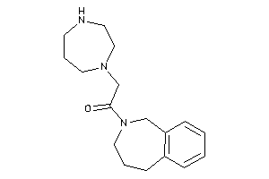 2-(1,4-diazepan-1-yl)-1-(1,3,4,5-tetrahydro-2-benzazepin-2-yl)ethanone