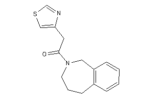 1-(1,3,4,5-tetrahydro-2-benzazepin-2-yl)-2-thiazol-4-yl-ethanone