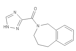 1,3,4,5-tetrahydro-2-benzazepin-2-yl(1H-1,2,4-triazol-3-yl)methanone