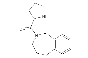 Pyrrolidin-2-yl(1,3,4,5-tetrahydro-2-benzazepin-2-yl)methanone