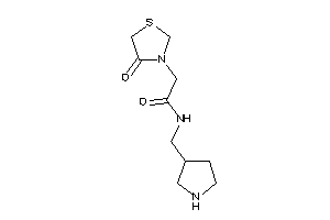 2-(4-ketothiazolidin-3-yl)-N-(pyrrolidin-3-ylmethyl)acetamide