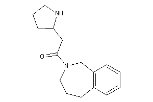 2-pyrrolidin-2-yl-1-(1,3,4,5-tetrahydro-2-benzazepin-2-yl)ethanone