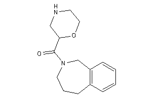 Morpholin-2-yl(1,3,4,5-tetrahydro-2-benzazepin-2-yl)methanone