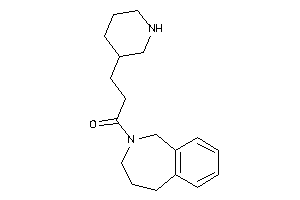 3-(3-piperidyl)-1-(1,3,4,5-tetrahydro-2-benzazepin-2-yl)propan-1-one