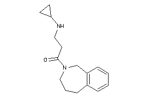 3-(cyclopropylamino)-1-(1,3,4,5-tetrahydro-2-benzazepin-2-yl)propan-1-one