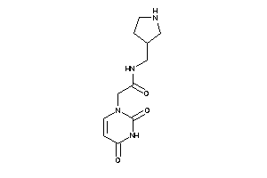 2-(2,4-diketopyrimidin-1-yl)-N-(pyrrolidin-3-ylmethyl)acetamide