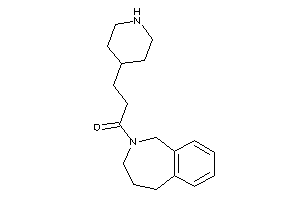 3-(4-piperidyl)-1-(1,3,4,5-tetrahydro-2-benzazepin-2-yl)propan-1-one